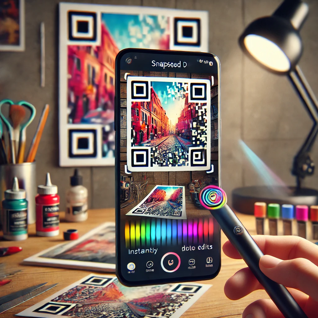 snapseed qr codes